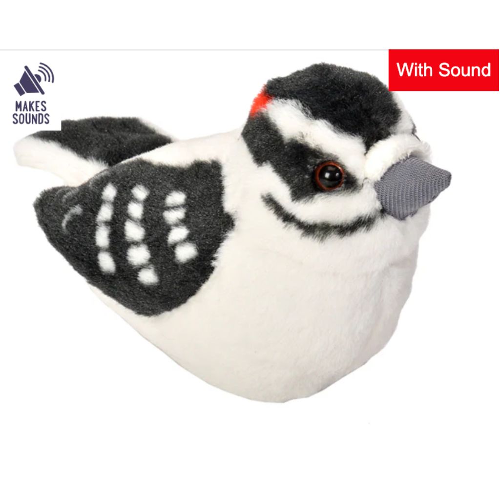 Wild Republic - Plush Downy Woodpecker