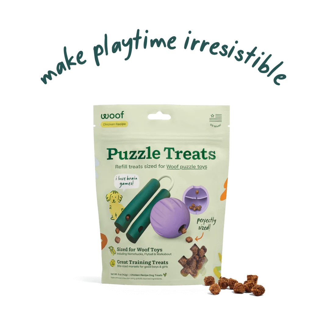 Woof Puzzle Treats - Sized For Woof Puzzle Toys