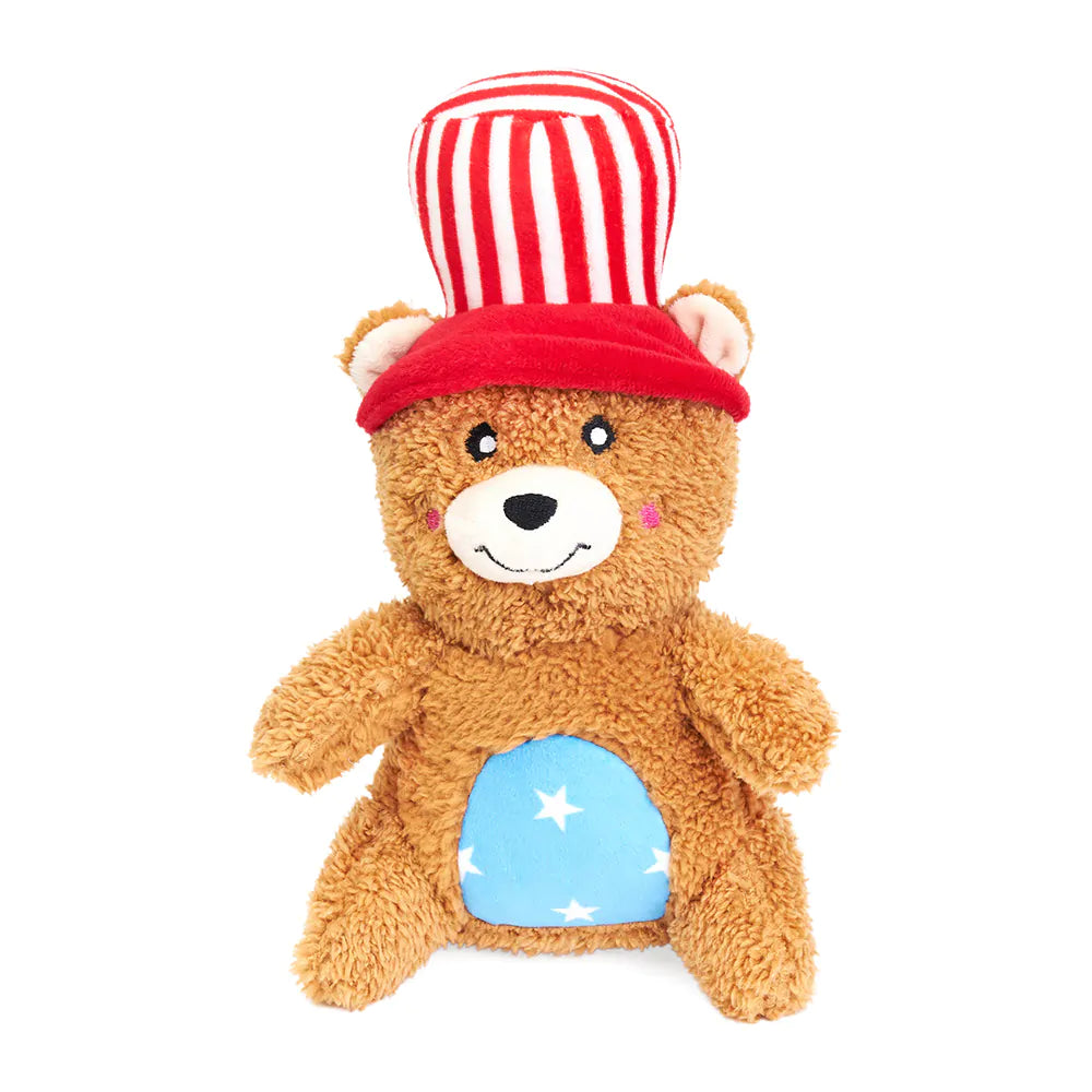 ZippyPaws - Cheeky Chumz American Bear Plush Dog Toy