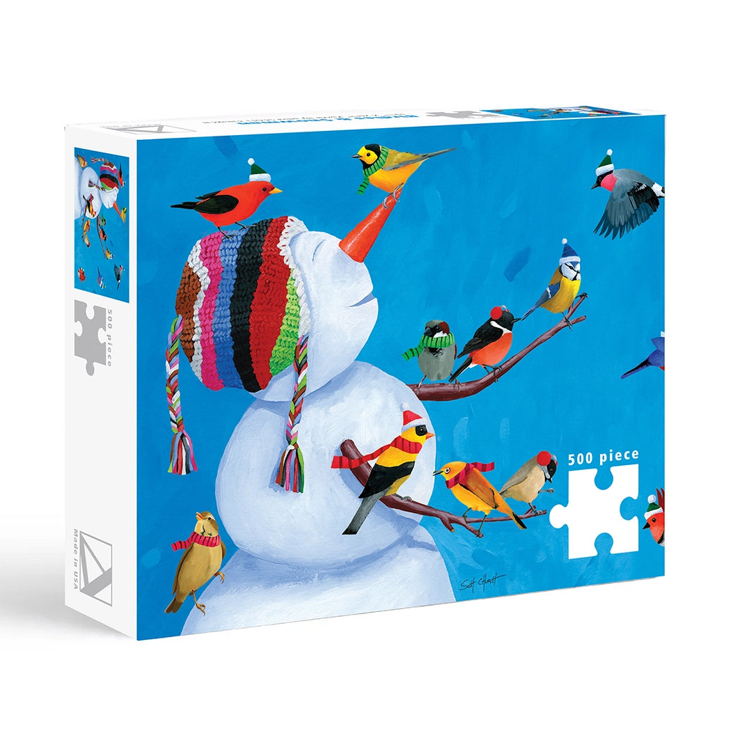 Allport Editions - Birdies & Snowman Puzzle