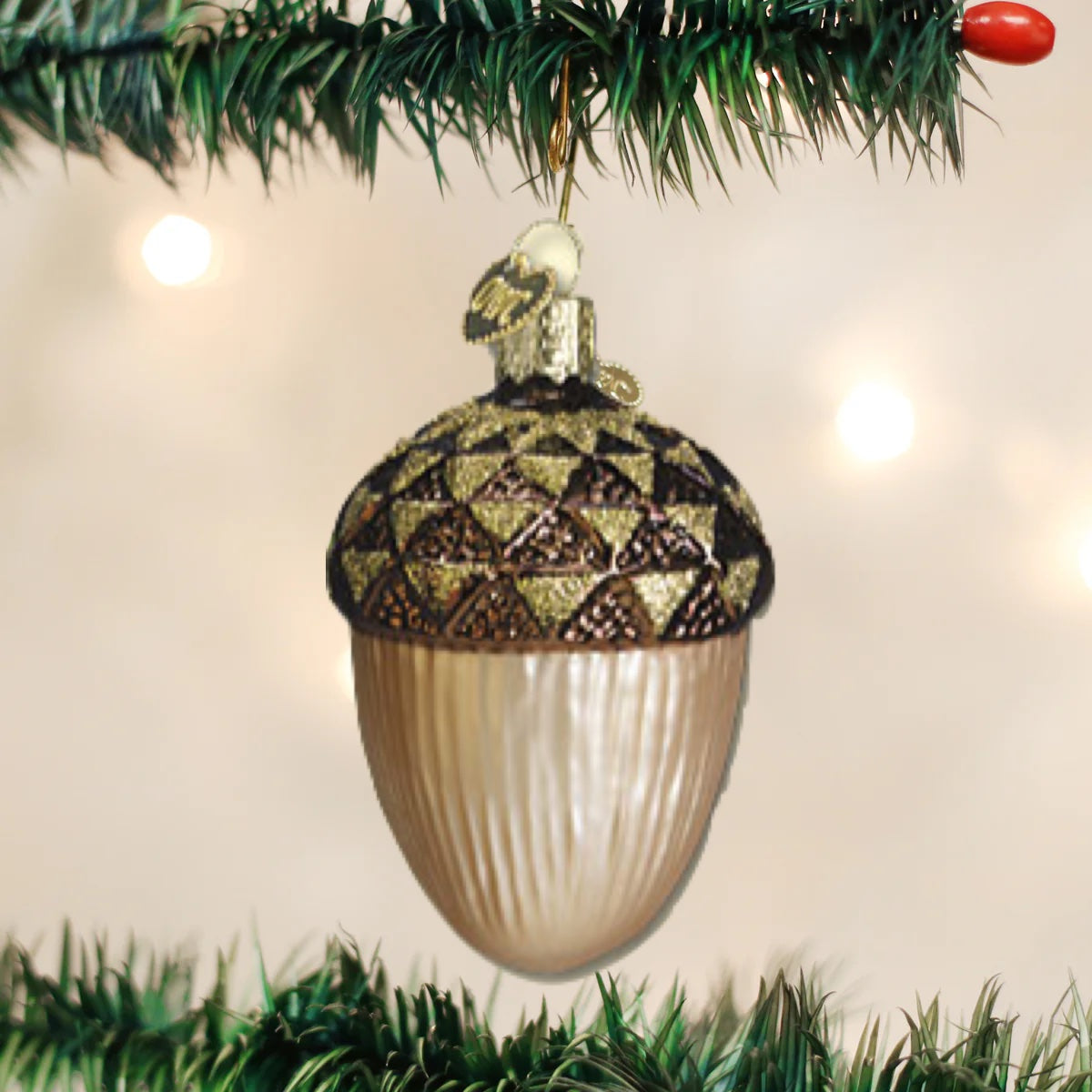 Old World Christmas - Acorn Ornament