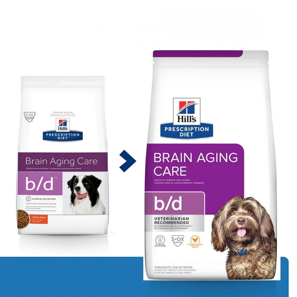 Hill's Prescription Diet - b/d Brain Aging Care, Chicken Flavor Dry Dog Food