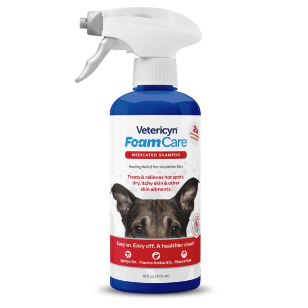 Vetericyn Foam Care Medicated Shampoo