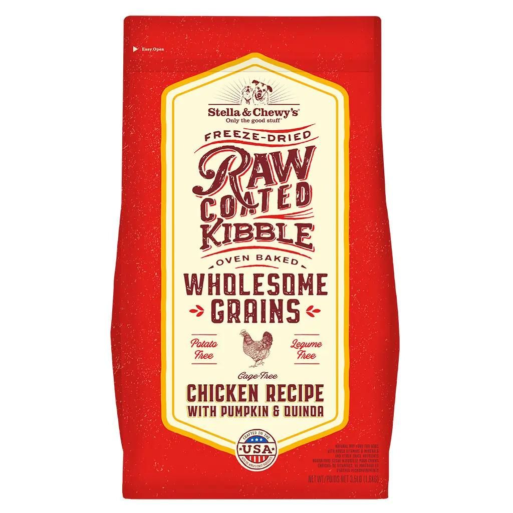 Stella & Chewy's - Chicken Recipe with Pumpkin and Quinoa Raw Coated Kibble Wholesome Grains - Southern Agriculture