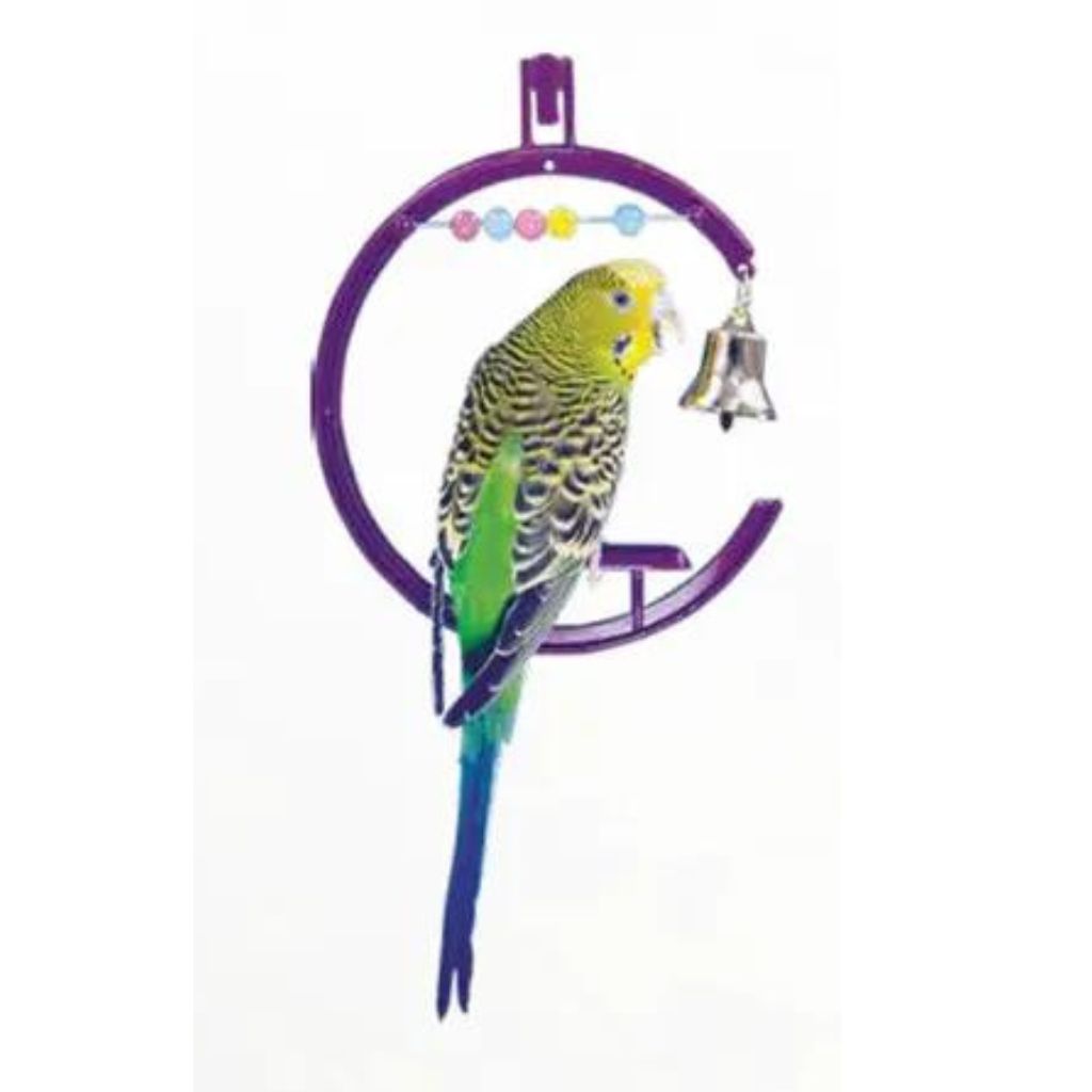 Penn-Plax - Bird Swing with Beads and Bell