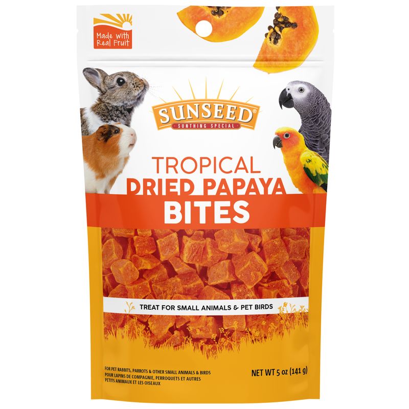 Sunseed - Tropical Dried Papaya Bites