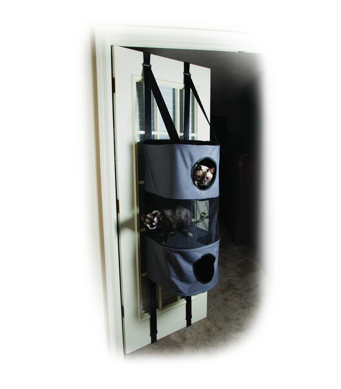 K & H Pet Products - Hangin’ Cat Condo / Hangin’ High Rise Cat Tree