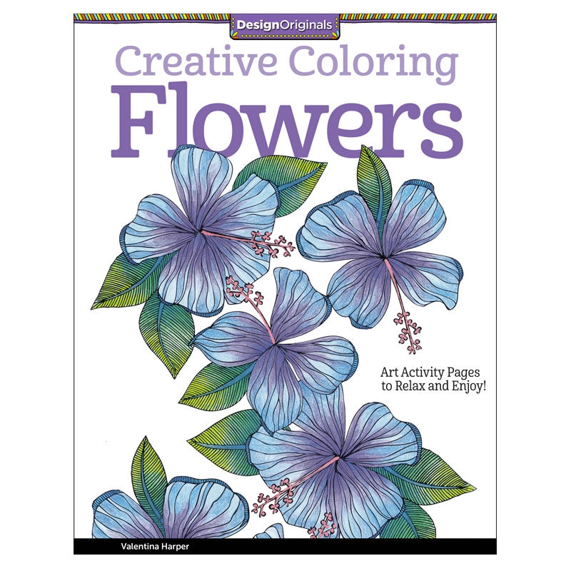 Wellspring- Coloring Book - Creative Coloring Flowers