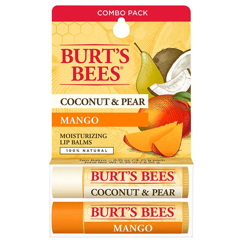 Burt's Bees - Lip Balm - 2 packs