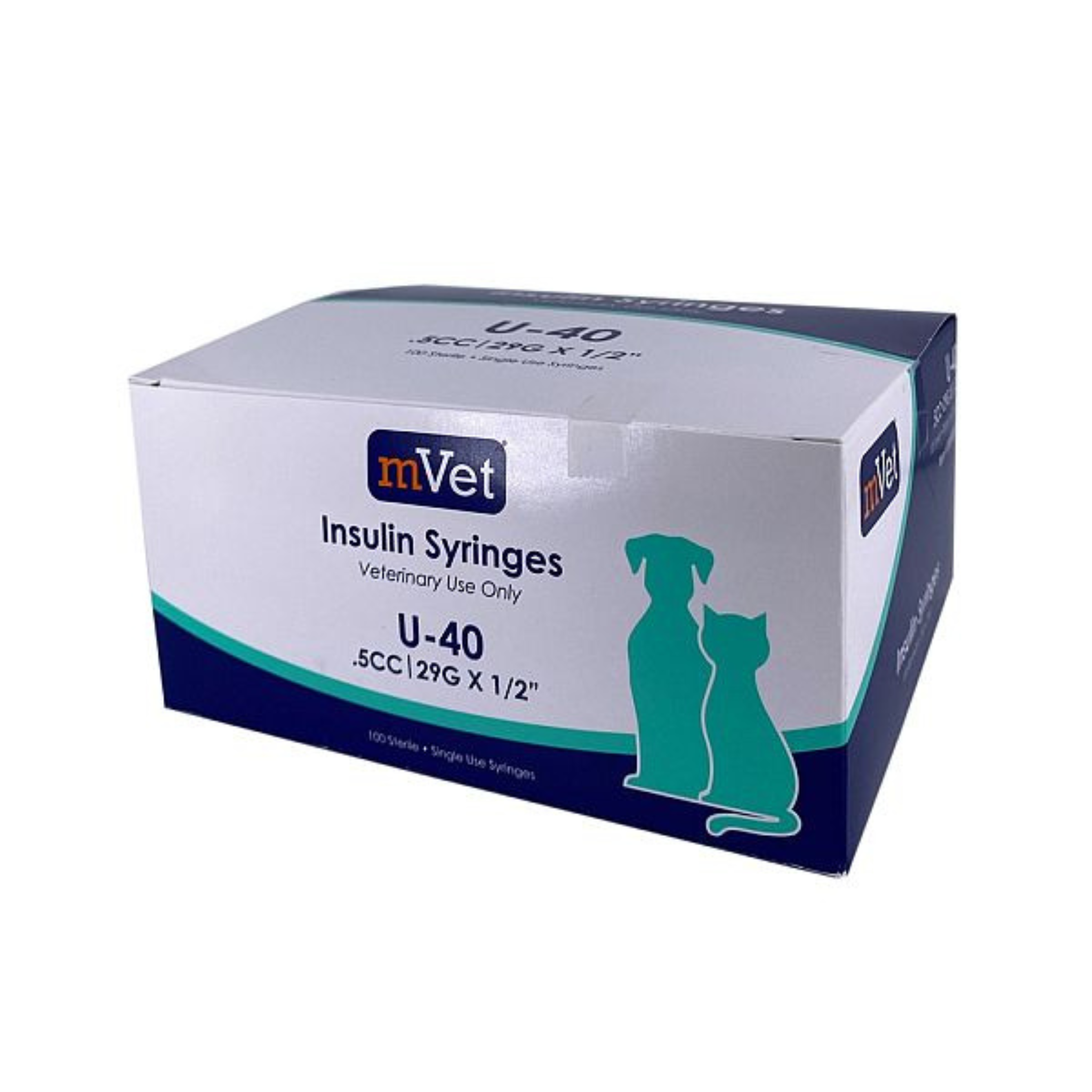 U 40 Insulin Syringes By Mvet