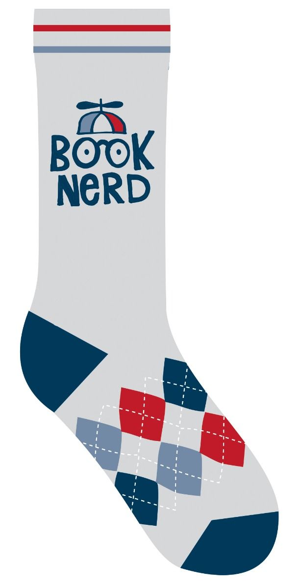 Gibbs Smith - Socks Book Nerd
