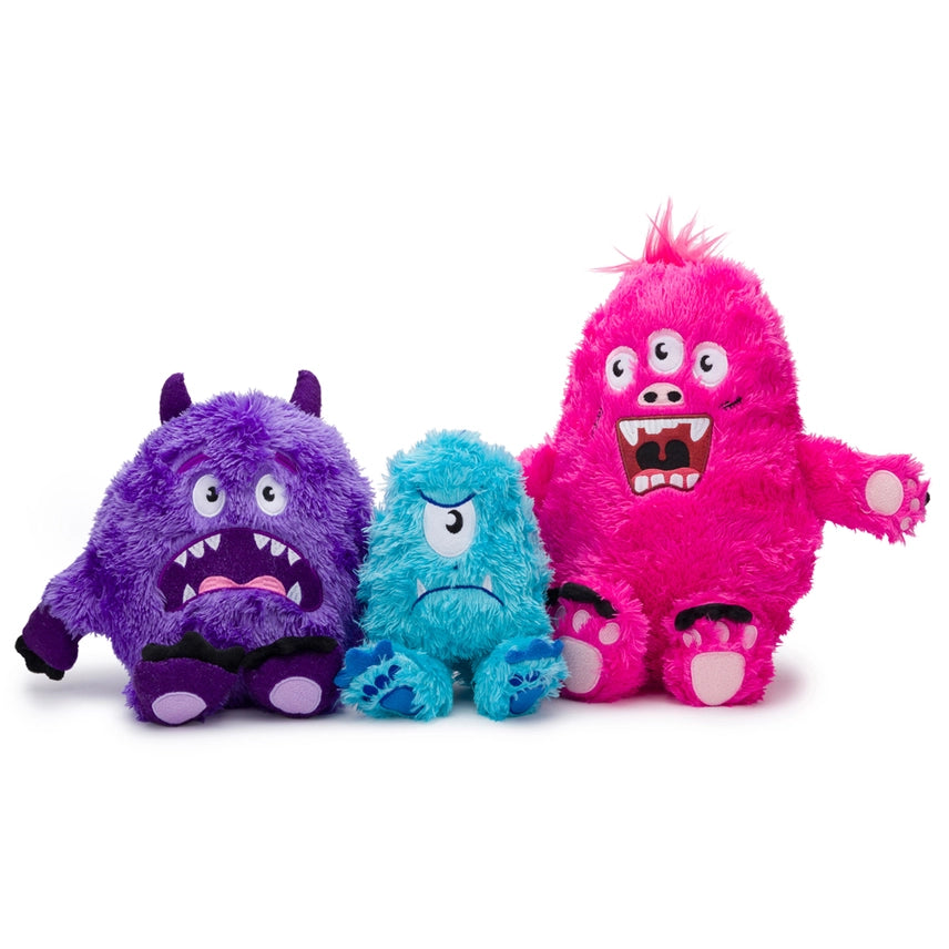 Fab Dog - Fluffy Monster Dog Toy