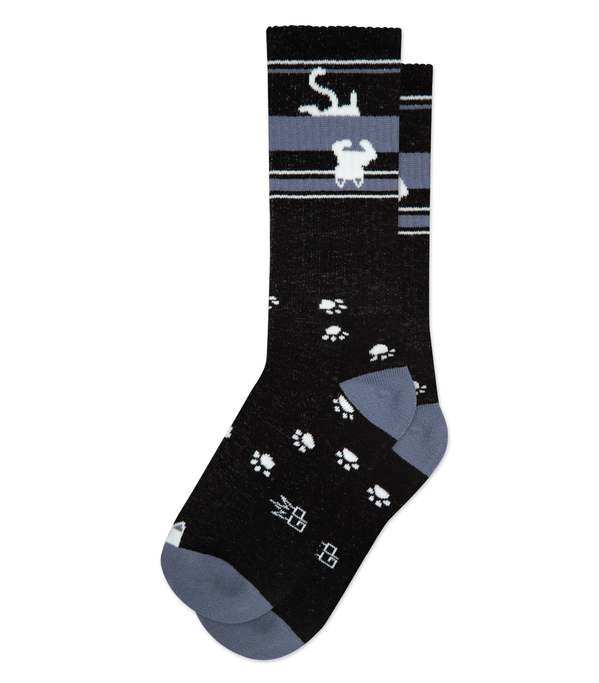 Gumball Poodle - Socks Cat Upside Down White