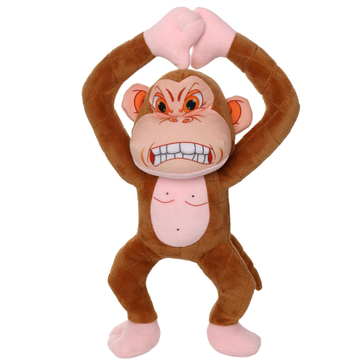 Tuffy Dog Toys - Mighty Angry Animals Monkey