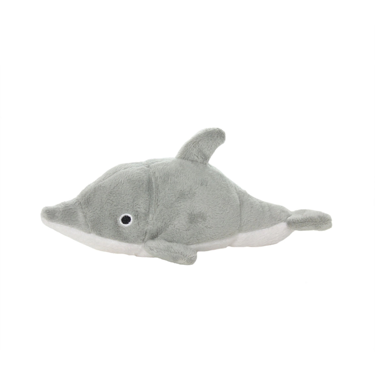 Tuffy Dog Toys - Mighty Junior Ocean Dolphin Plush Squeaky Durable Toy