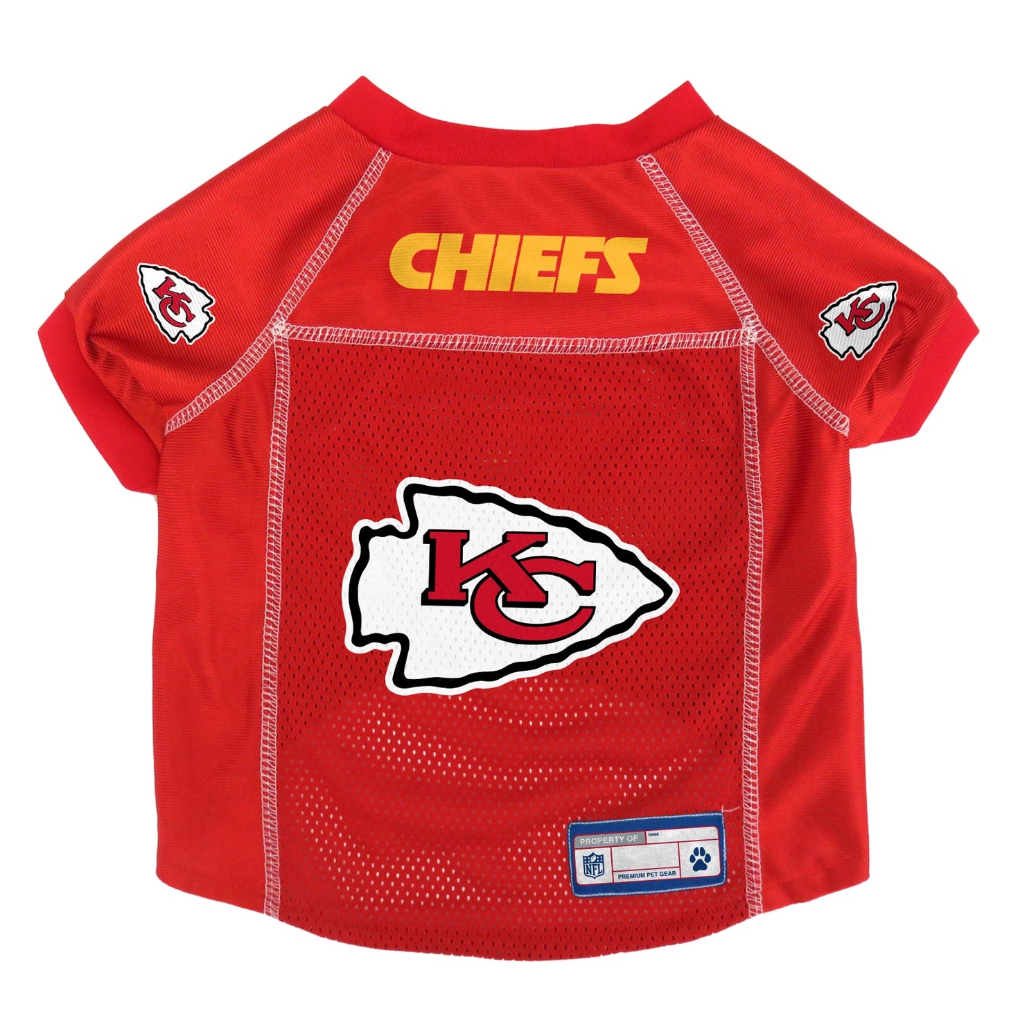 kansas city chiefs football gear Kansas City Chiefs Pet Jersey L