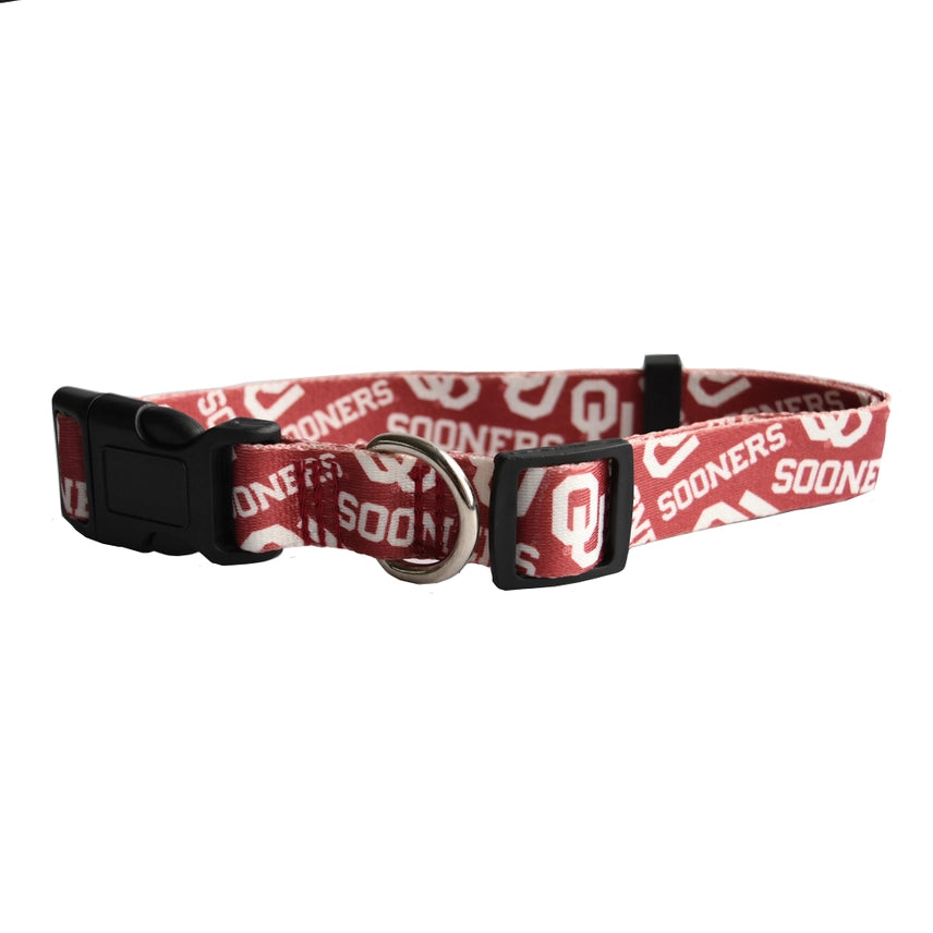 Little Earth Productions - Oklahoma Sooners Team Pet Collar