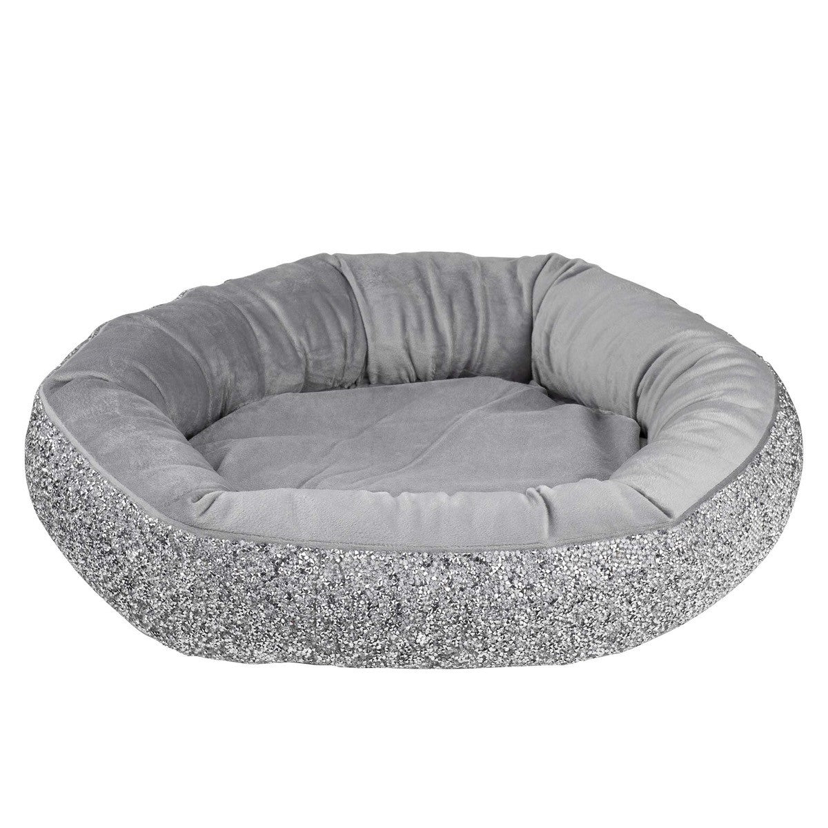 Petrageous Designs - Pet Bed Round Velvet Fabric