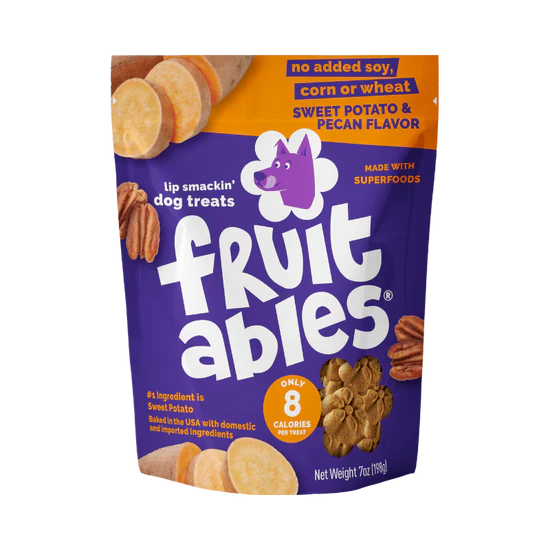Fruitables - Sweet Potato & Pecan Crunchy Dog Treats