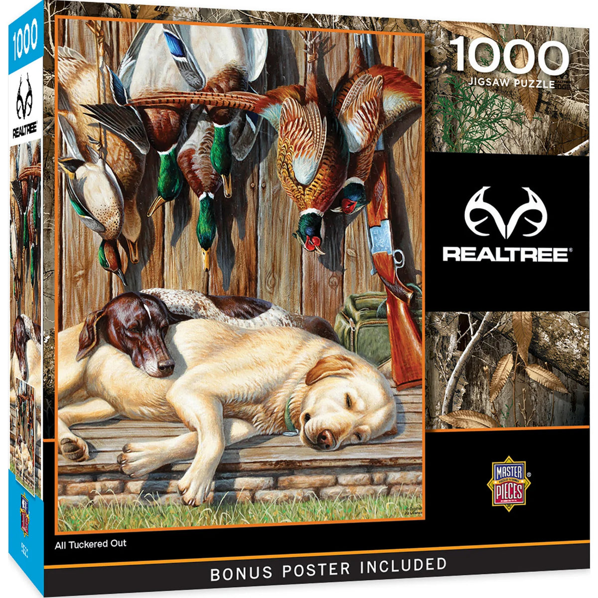 MasterPieces - All Tuckered Out by Realtree - 1000 Piece Jigsaw Puzzle