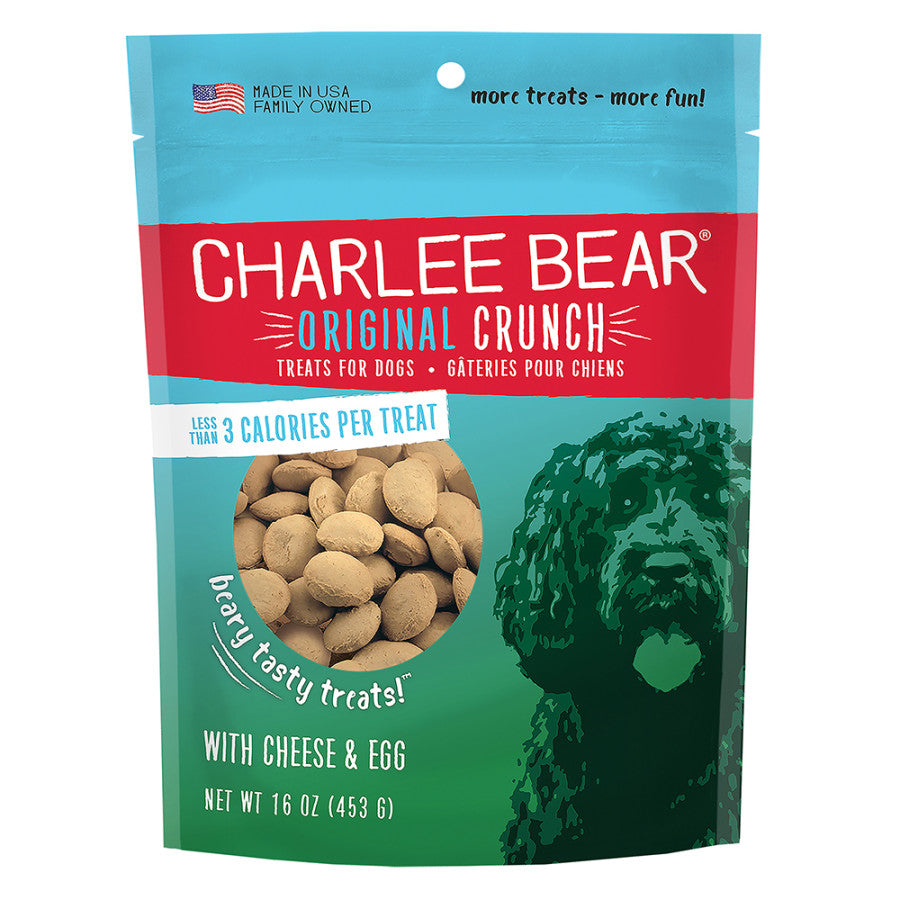 Central Pet Milwaukee - Charlee Bear Dog Treats Cheese & Egg