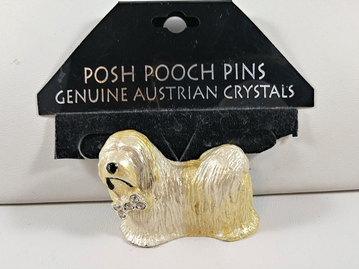 Bamboo Trading Co. - Lanren Spencer Posh Pooch Pin Lhasa Apso