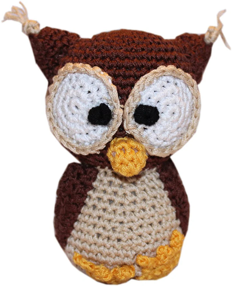 Knit Knacks Hootie the Owl Organic Cotton for Small Dogs