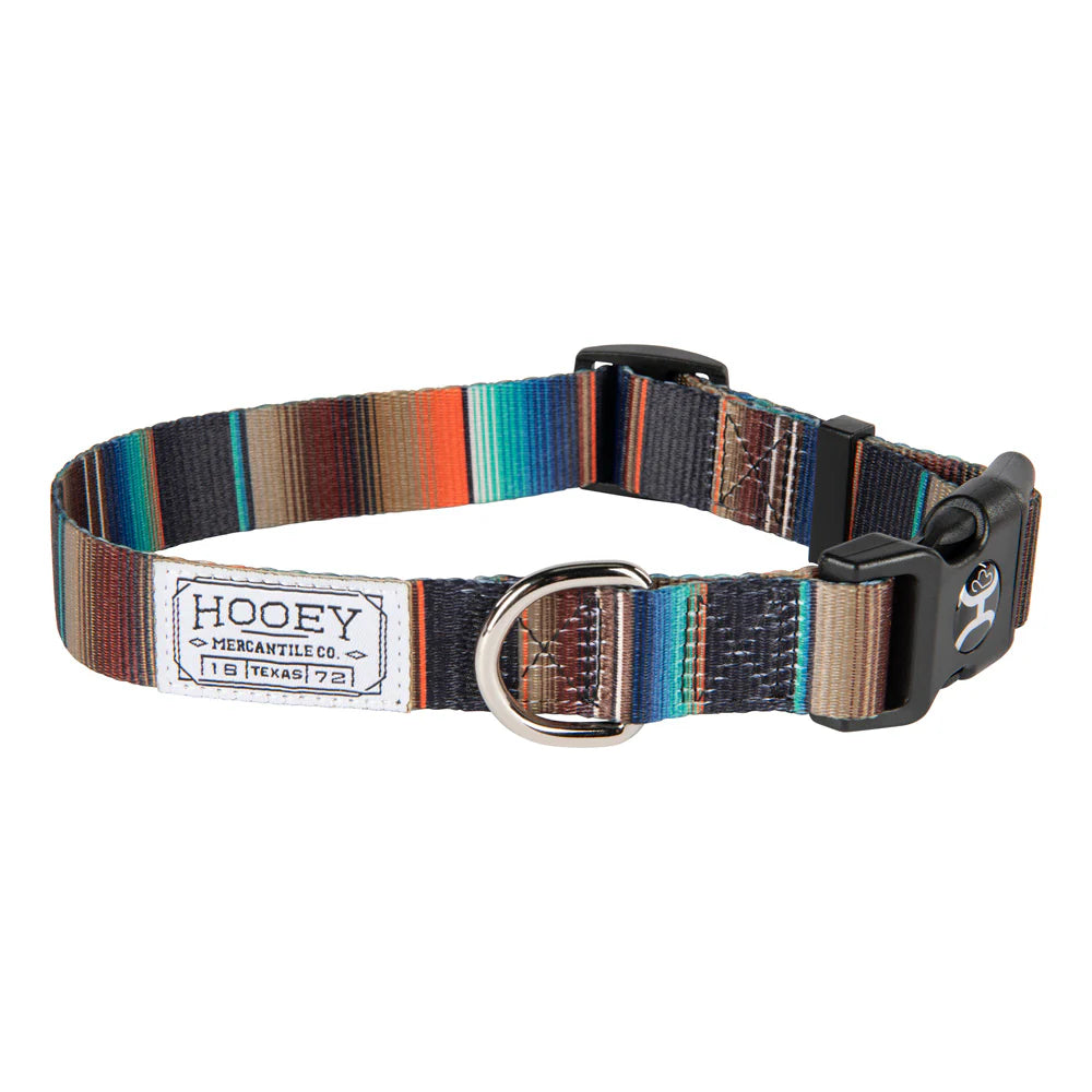Hooey Pet Collar Nylon Adj. Navajo Print