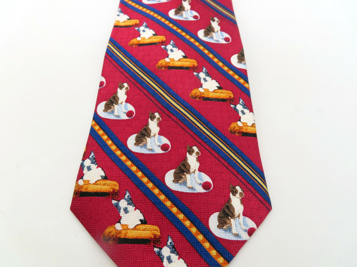 Men's Dog Tie by Ruth Maystead