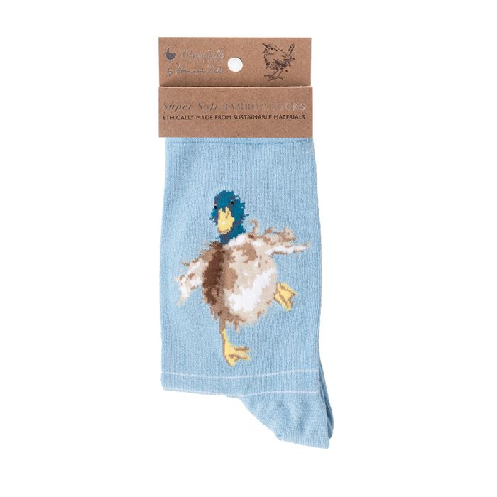 Wrendale Designs- Sock Duck "A Waddle & a Quack"