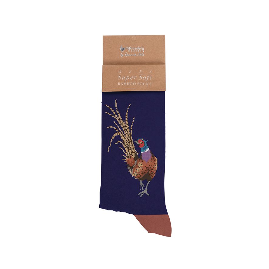 Wrendale Designs- Sock Pheasant Men's "Ready For My Close Up"