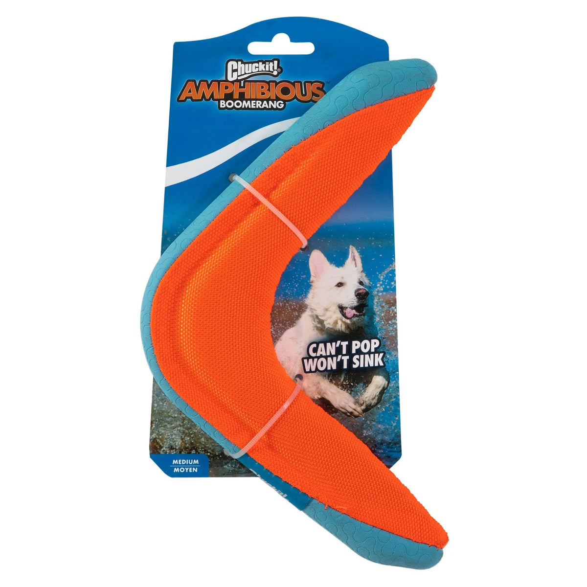 Amphibious Boomerang Dog Toy