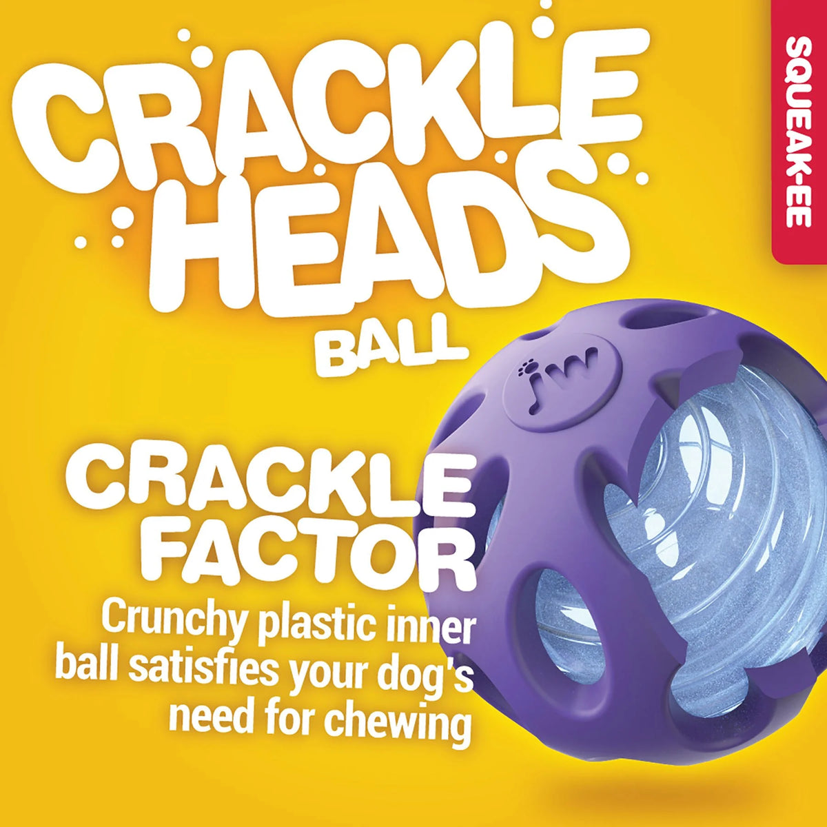 Petmate - Crackle Heads Ball