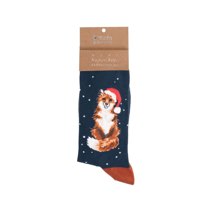Wrendale Designs- Sock Christmas Festive Fox