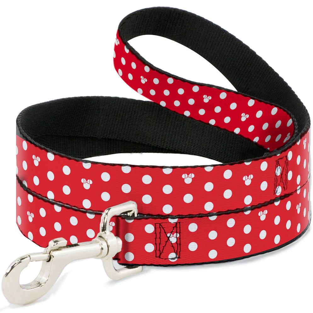 Buckle Down - Lead Nylon Minnie Mouse 4 foot