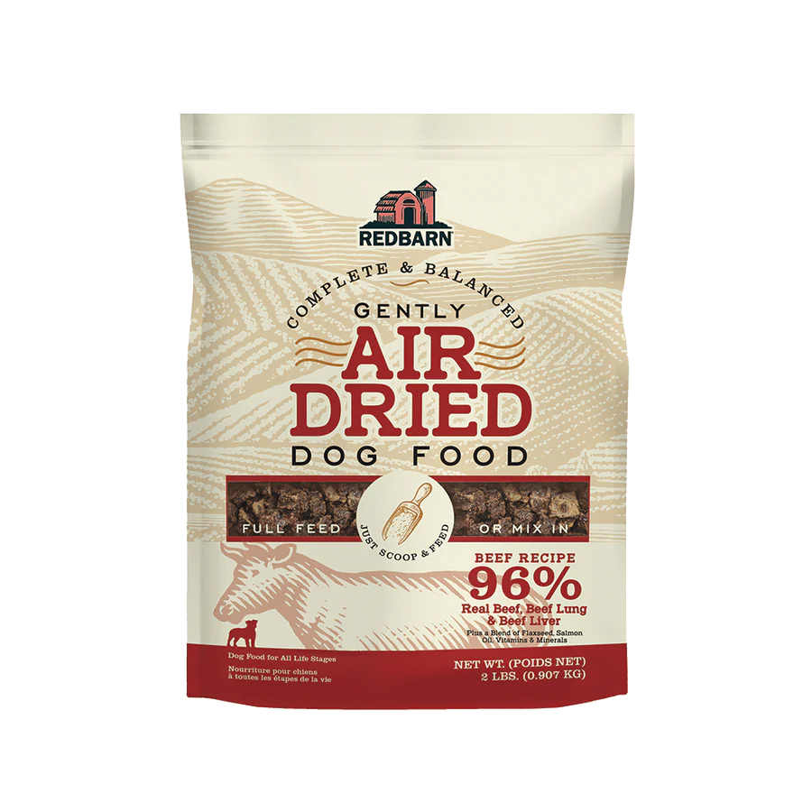 Redbarn - Air Dried Beef Recipe Dog Food - Full Feed Or Mix In