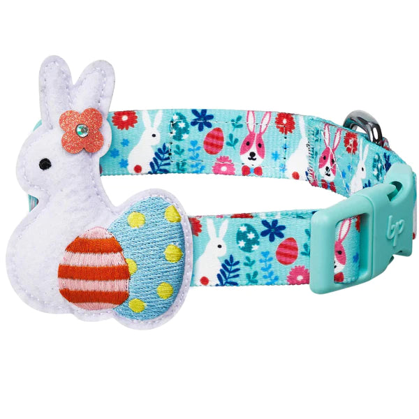 Blueberry Pet - Blue | Easter Bunny and Egg Dog Collar