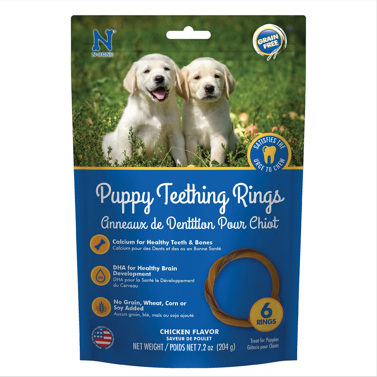 N-Bone Puppy Teething Ring 6 Pack - Southern Agriculture