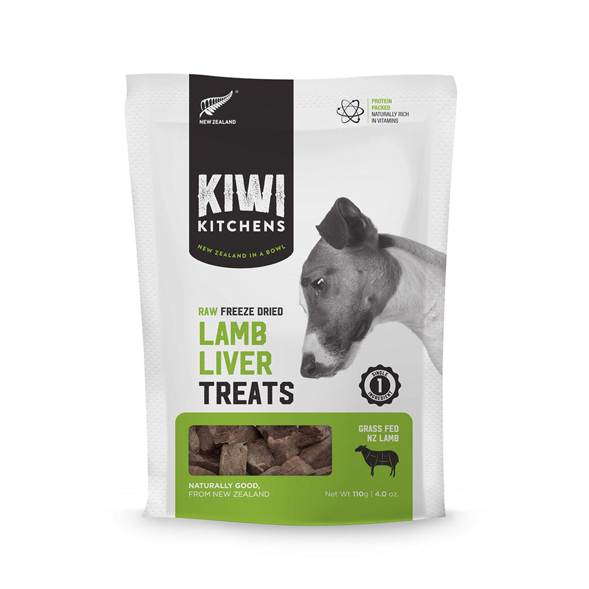 Kiwi Kitchens - Lamb Liver Treats Raw Freeze Dried Grass Fed