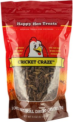 Cricket Craze Dried Crickets Chicken Treats - Southern Agriculture
