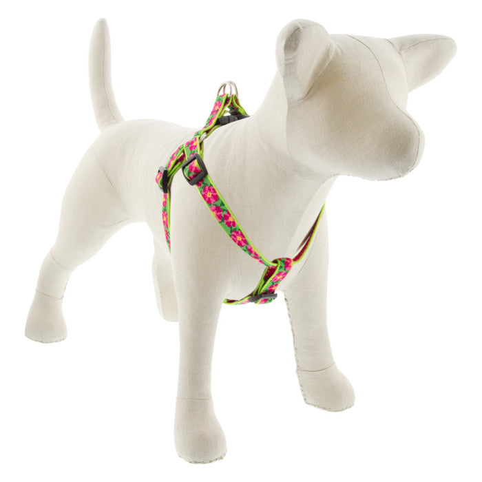 Lupine Pet -Harness Nylon Step In Petunias