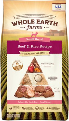 Whole Earth Farms Small Breed Beef & Rice by Whole Earth Farms
