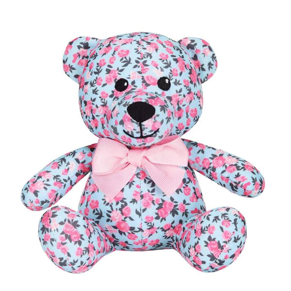 Blueberry Pet - Light Blue | Floral Bear Dog Toy