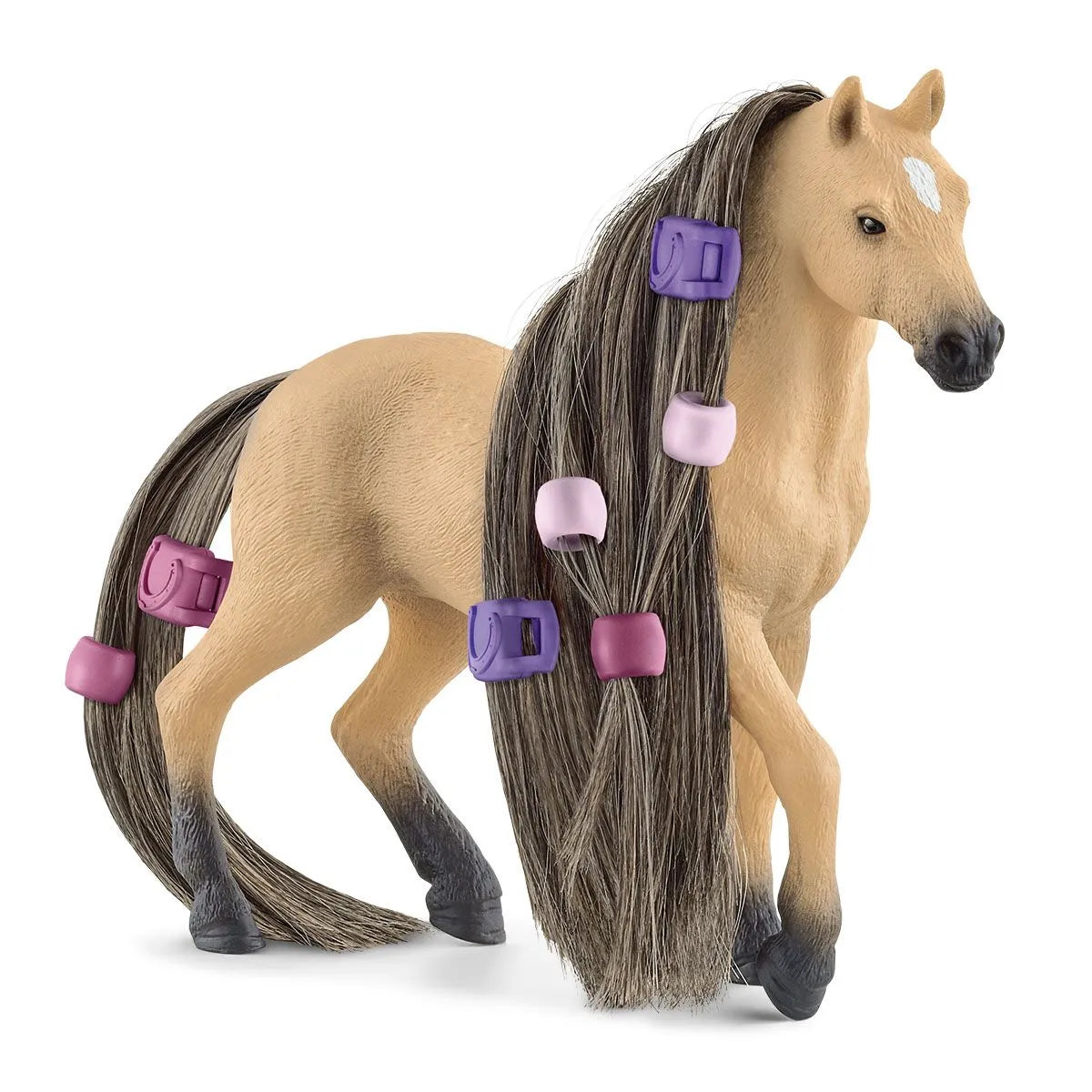 Schleich North America Andalusian Horse Care Set - Hand-Painted Figurine With Grooming Accessories - View #8