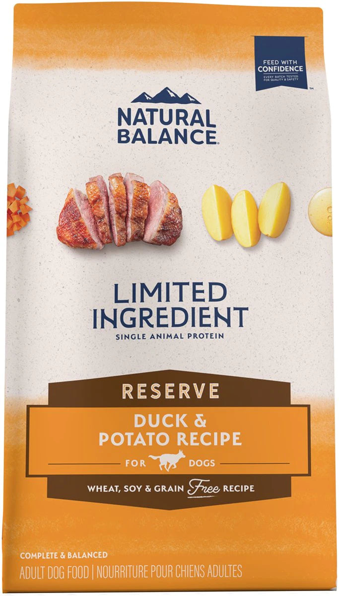 Natural Balance - Duck & Potato Formula Limited Ingredients Diet Dog Food