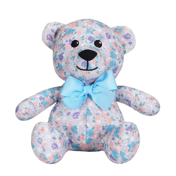 Blueberry Pet - Lavender | Floral Bear Dog Toy