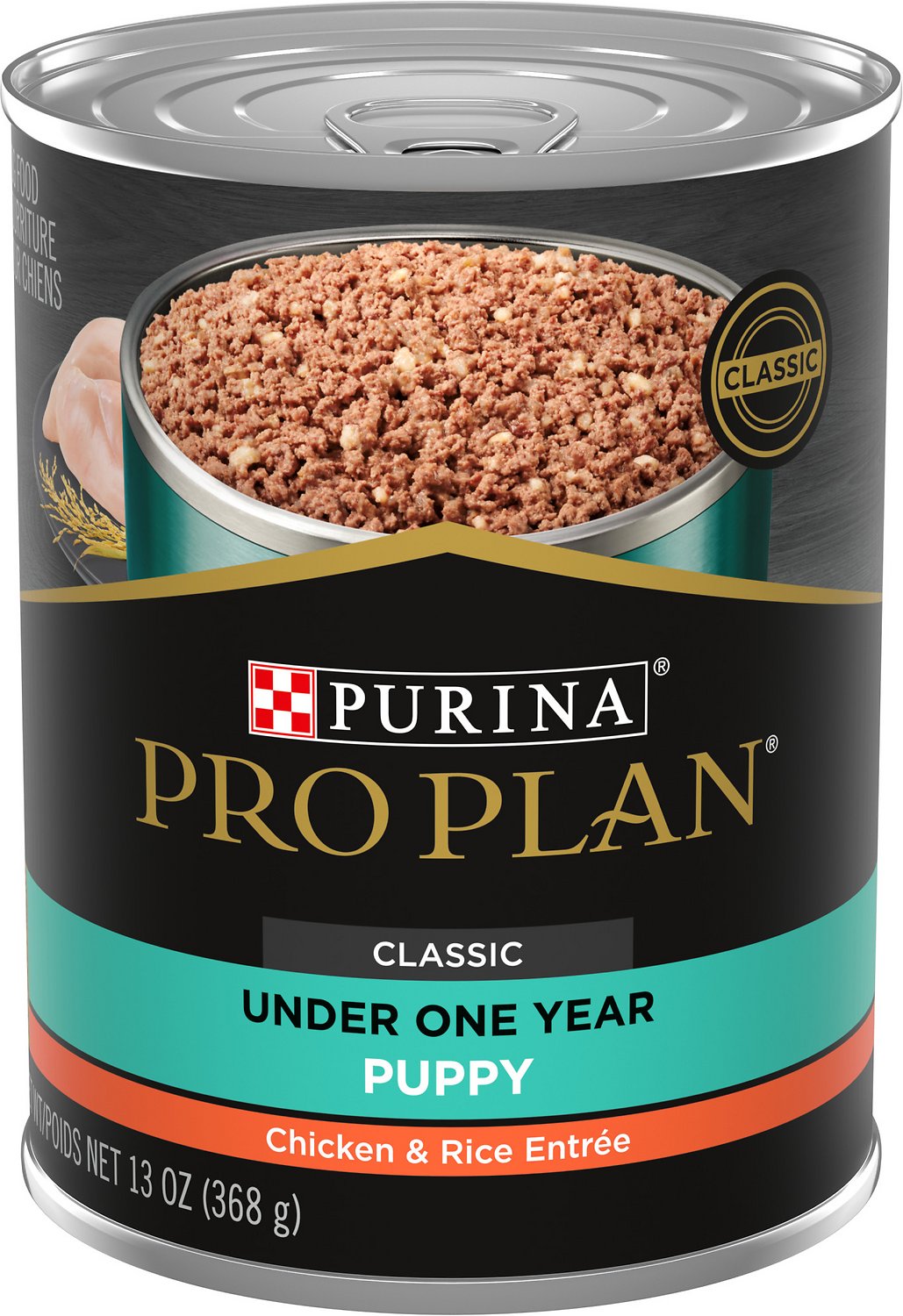 Purina Pro Plan All Breeds, Puppy Classic Chicken Rice Entrée Cann
