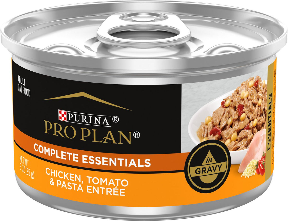 Purina Pro Plan - All Breeds, Adult Cat Chicken, Tomato & Pasta Entrée in Gravy Canned Cat Food-Southern Agriculture