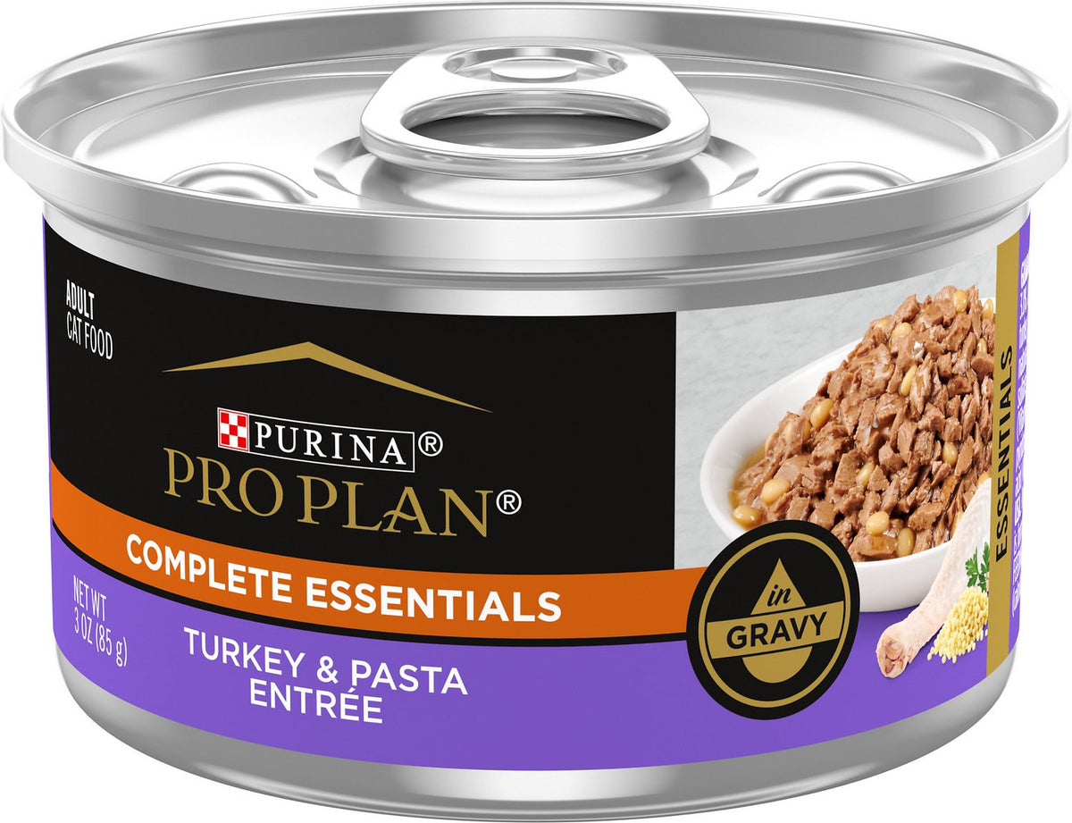 Purina Pro Plan - All Breeds, Adult Cat Turkey & Pasta Entrée in Gravy Canned Cat Food-Southern Agriculture