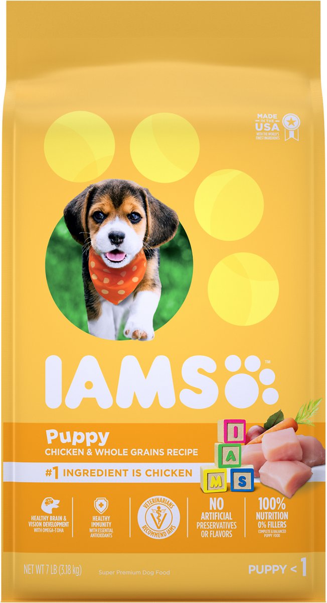 Iams Proactive Health Smart Puppy Original Recipe Dry Dog Food Whole Grains